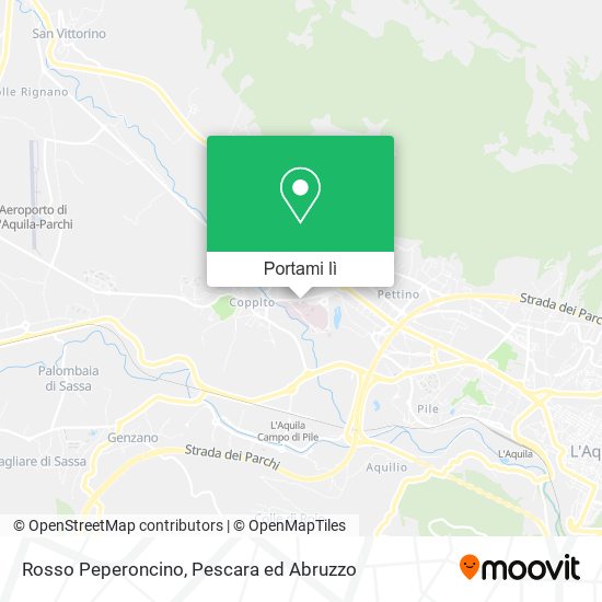 Mappa Rosso Peperoncino