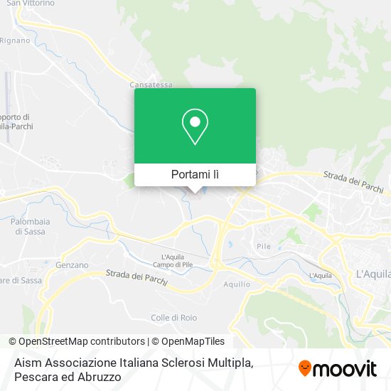 Mappa Aism Associazione Italiana Sclerosi Multipla