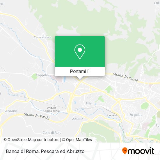 Mappa Banca di Roma