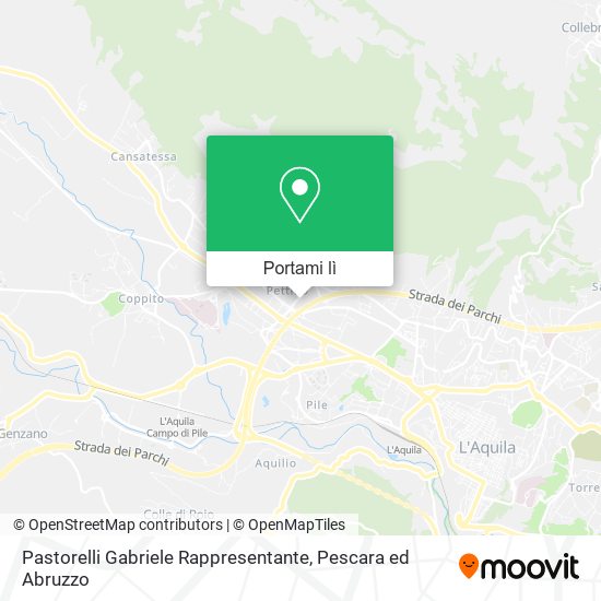 Mappa Pastorelli Gabriele Rappresentante