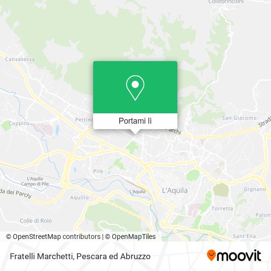 Mappa Fratelli Marchetti