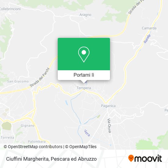 Mappa Ciuffini Margherita
