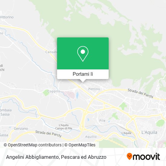 Mappa Angelini Abbigliamento