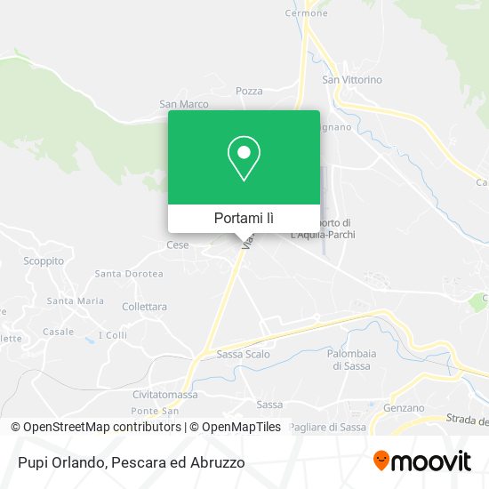 Mappa Pupi Orlando