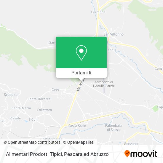 Mappa Alimentari Prodotti Tipici