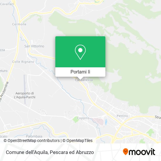Mappa Comune dell'Aquila
