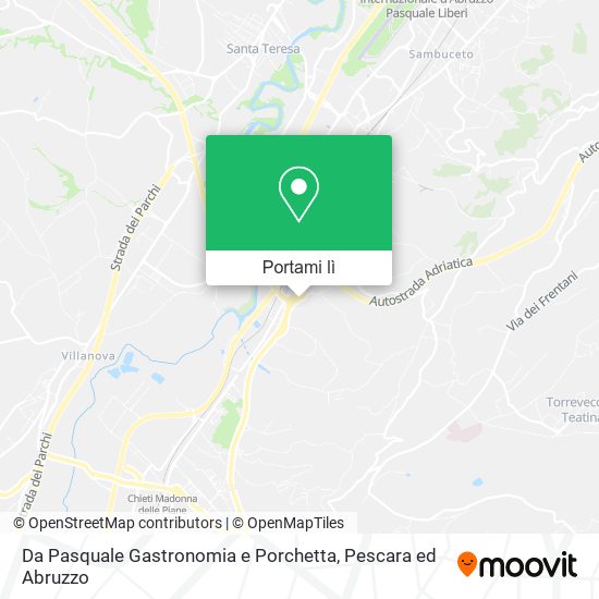 Mappa Da Pasquale Gastronomia e Porchetta