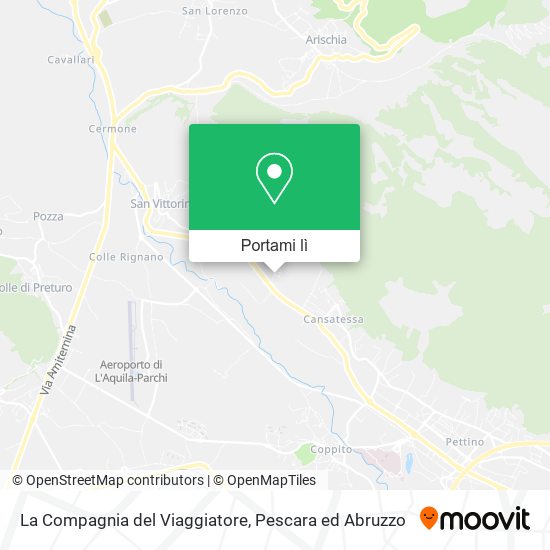 Mappa La Compagnia del Viaggiatore