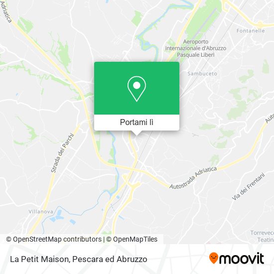 Mappa La Petit Maison