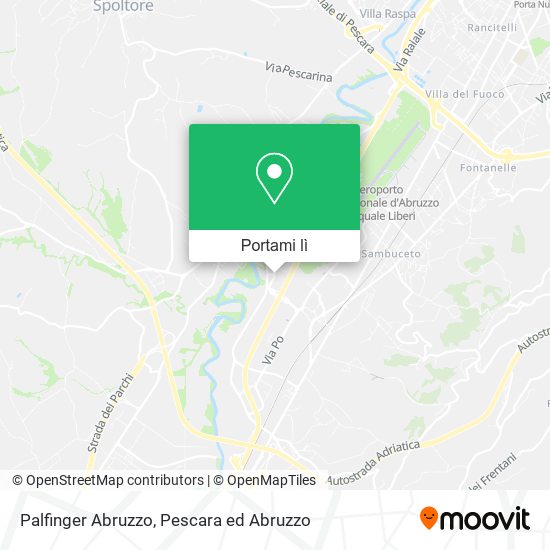 Mappa Palfinger Abruzzo