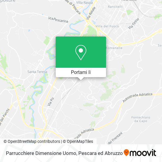 Mappa Parrucchiere Dimensione Uomo