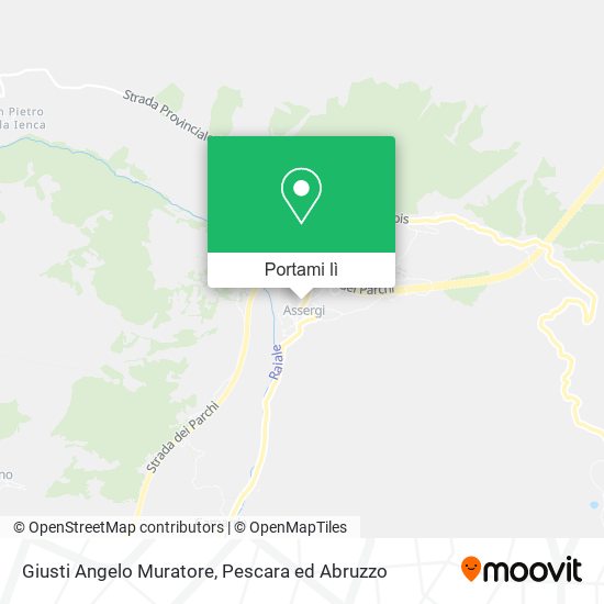 Mappa Giusti Angelo Muratore