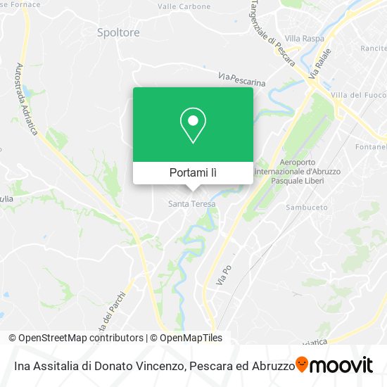 Mappa Ina Assitalia di Donato Vincenzo