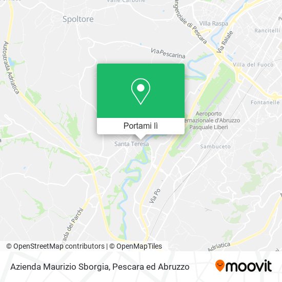 Mappa Azienda Maurizio Sborgia