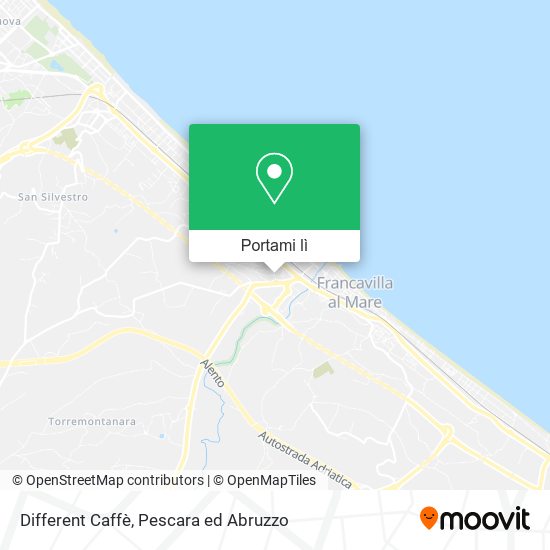 Mappa Different Caffè