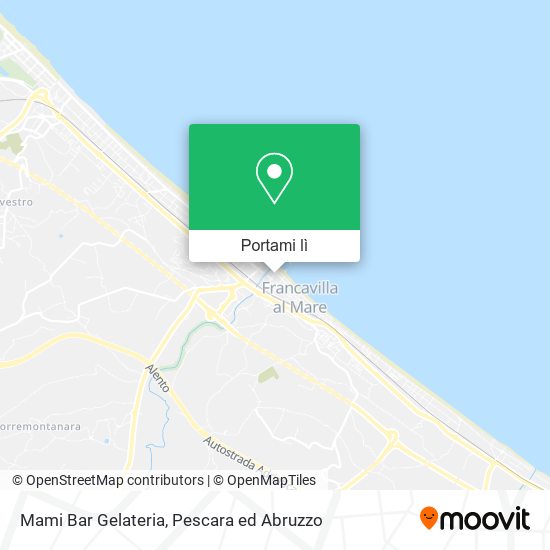 Mappa Mami Bar Gelateria