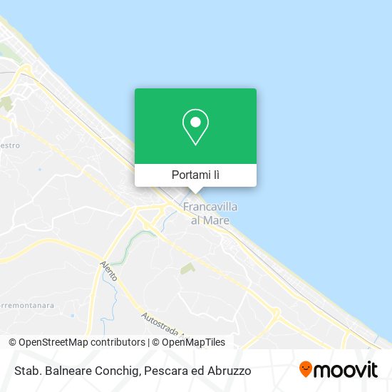 Mappa Stab. Balneare Conchig