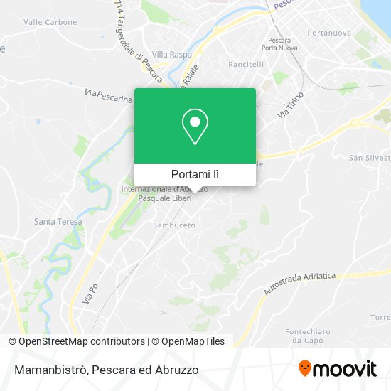 Mappa Mamanbistrò