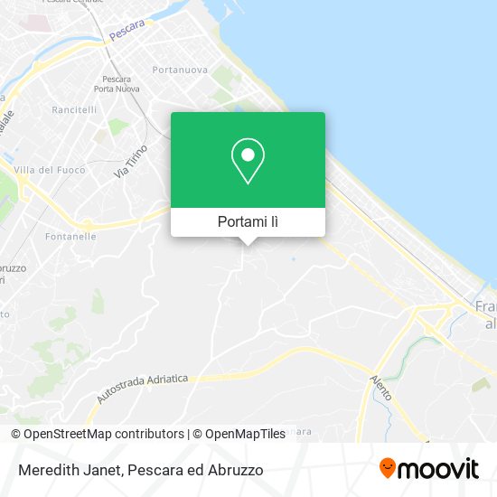 Mappa Meredith Janet