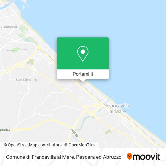 Mappa Comune di Francavilla al Mare