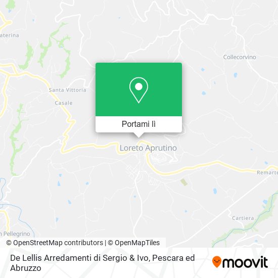Mappa De Lellis Arredamenti di Sergio & Ivo