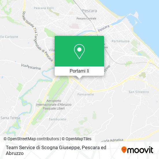 Mappa Team Service di Scogna Giuseppe