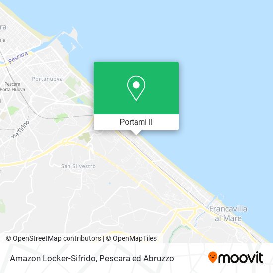 Mappa Amazon Locker-Sifrido