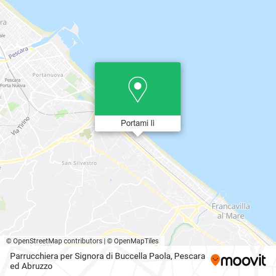 Mappa Parrucchiera per Signora di Buccella Paola