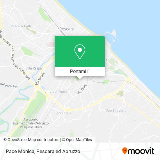 Mappa Pace Monica