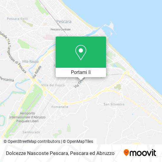 Mappa Dolcezze Nascoste Pescara