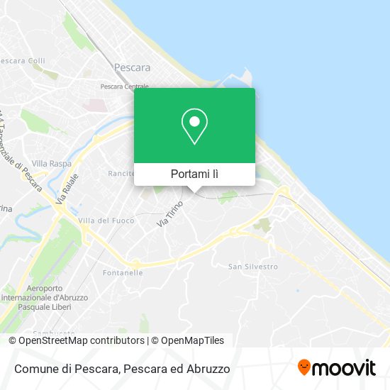 Mappa Comune di Pescara