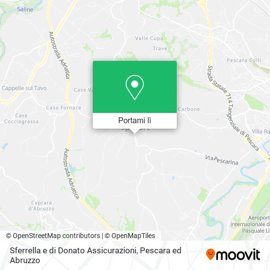 Mappa Sferrella e di Donato Assicurazioni