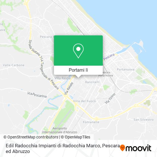Mappa Edil Radocchia Impianti di Radocchia Marco