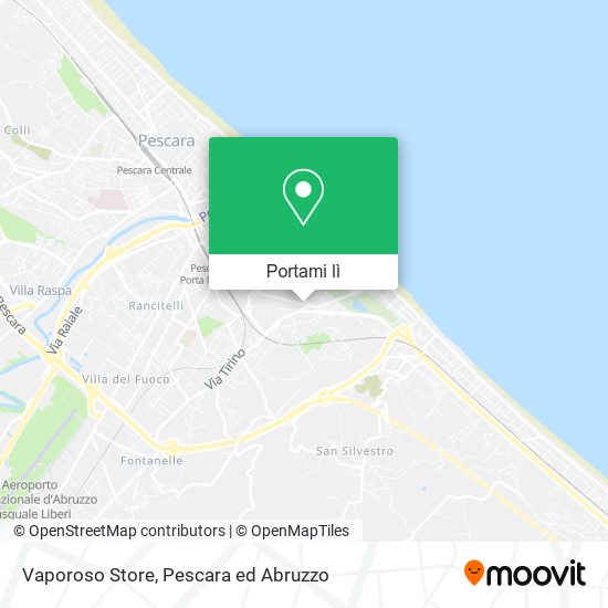 Mappa Vaporoso Store