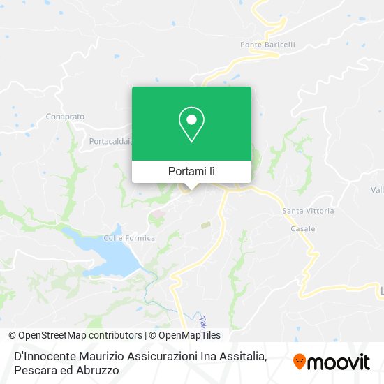 Mappa D'Innocente Maurizio Assicurazioni Ina Assitalia