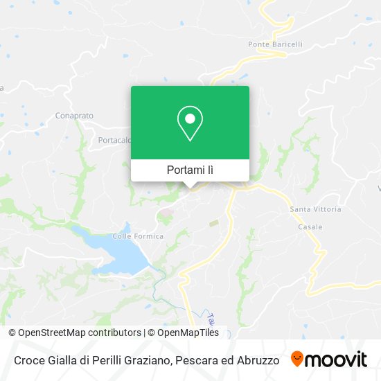 Mappa Croce Gialla di Perilli Graziano