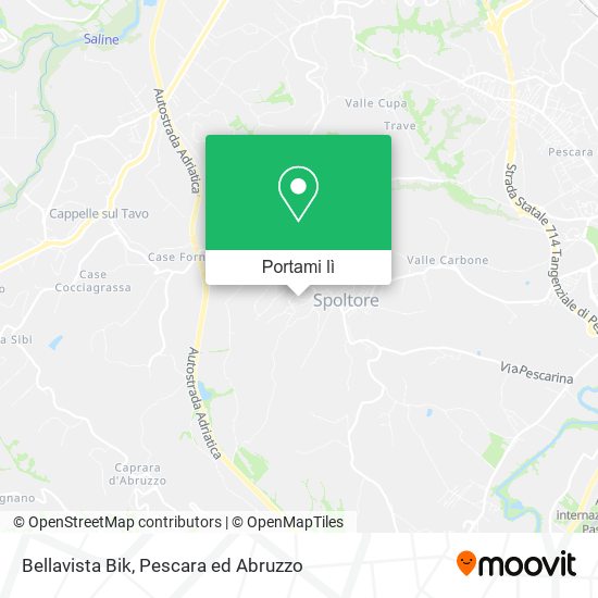 Mappa Bellavista Bik