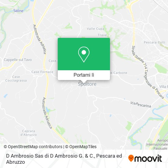 Mappa D Ambrosio Sas di D Ambrosio G. & C.