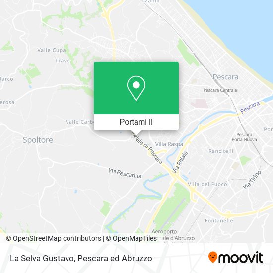 Mappa La Selva Gustavo