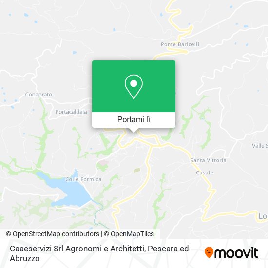 Mappa Caaeservizi Srl Agronomi e Architetti