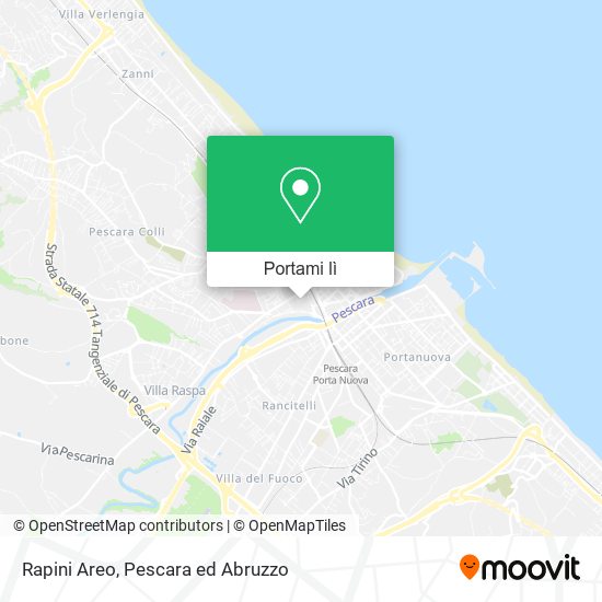 Mappa Rapini Areo