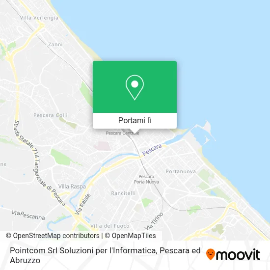 Mappa Pointcom Srl Soluzioni per l'Informatica