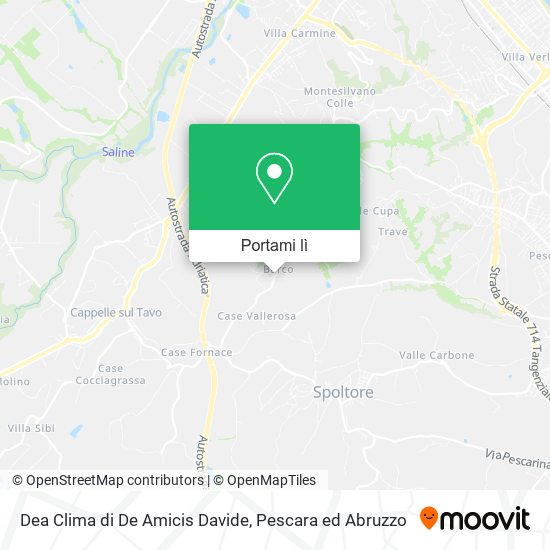 Mappa Dea Clima di De Amicis Davide