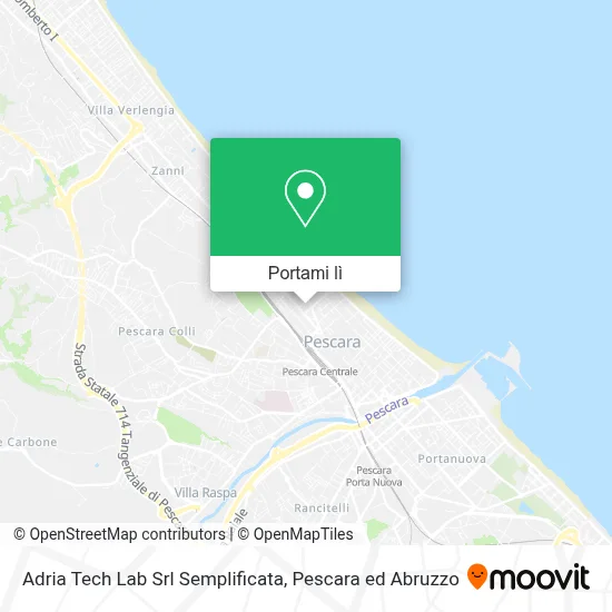 Mappa Adria Tech Lab Srl Semplificata
