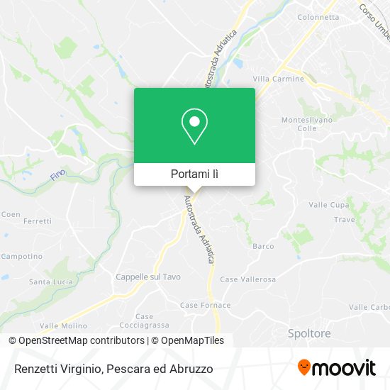 Mappa Renzetti Virginio