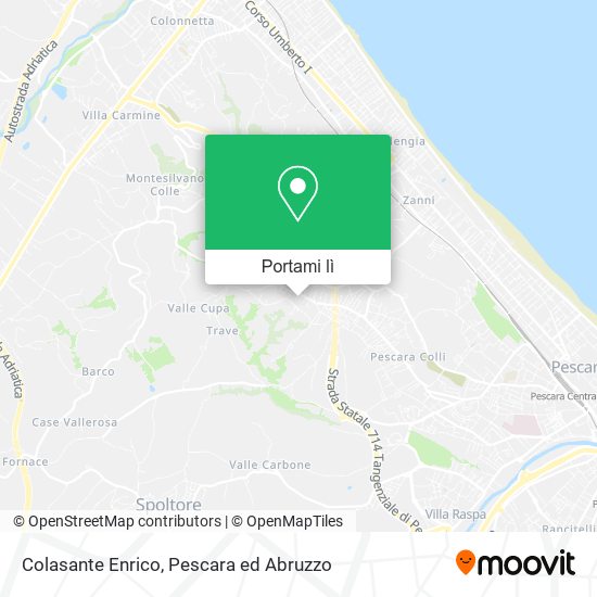 Mappa Colasante Enrico