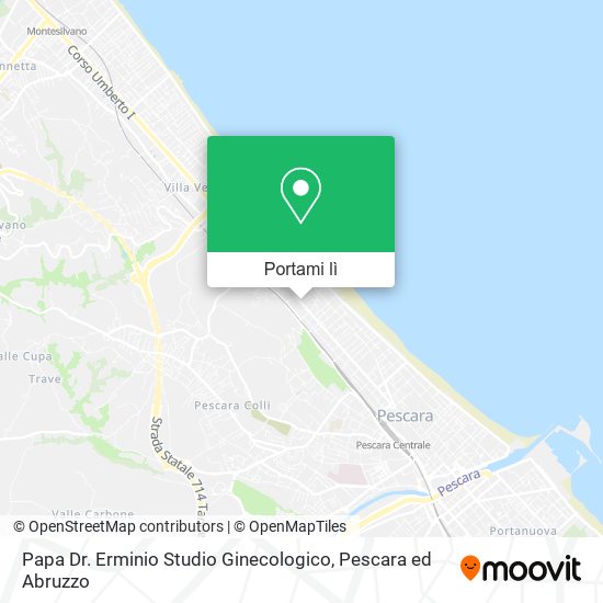 Mappa Papa Dr. Erminio Studio Ginecologico