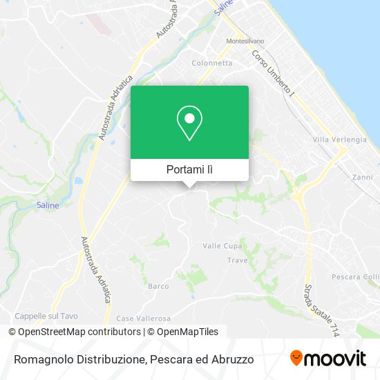 Mappa Romagnolo Distribuzione