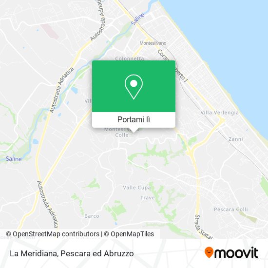 Mappa La Meridiana