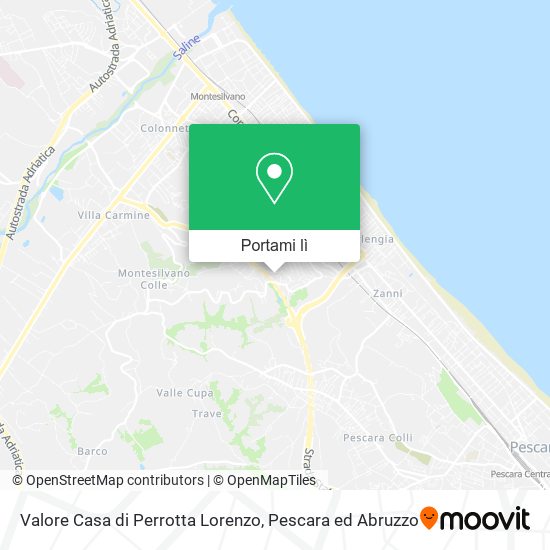 Mappa Valore Casa di Perrotta Lorenzo